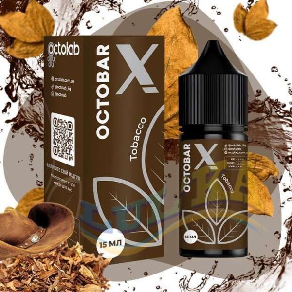 Набор Octobar X Salt Tobacco 30 мл. Набор Octobar X Salt Tobacco 30 мл.