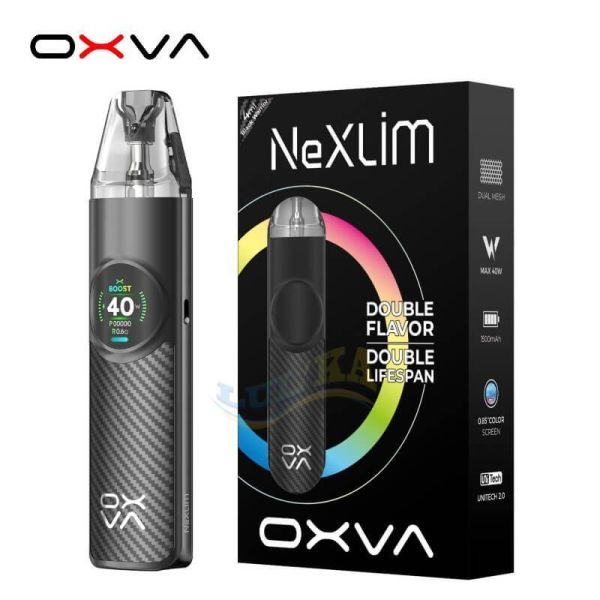 OXVA NeXLIM Pod Kit 1500mAh (Black Warrior) OXVA NeXLIM Pod Kit 1500mAh (Black Warrior)