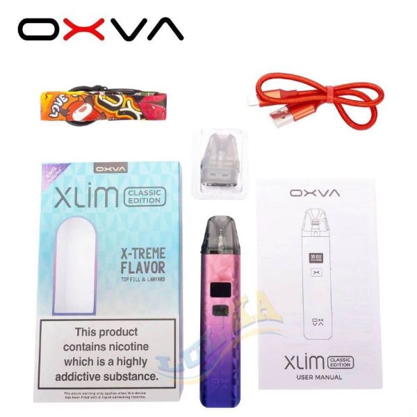 OXVA Xlim Classic Edition Kit 1000mAh (Purple Pink) OXVA Xlim Classic Edition Kit 1000mAh (Purple Pink)