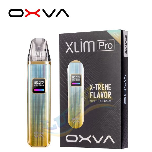 OXVA Xlim Pro Pod Kit 1000mAh (Gleamy Cyan) OXVA Xlim Pro Pod Kit 1000mAh (Gleamy Cyan)