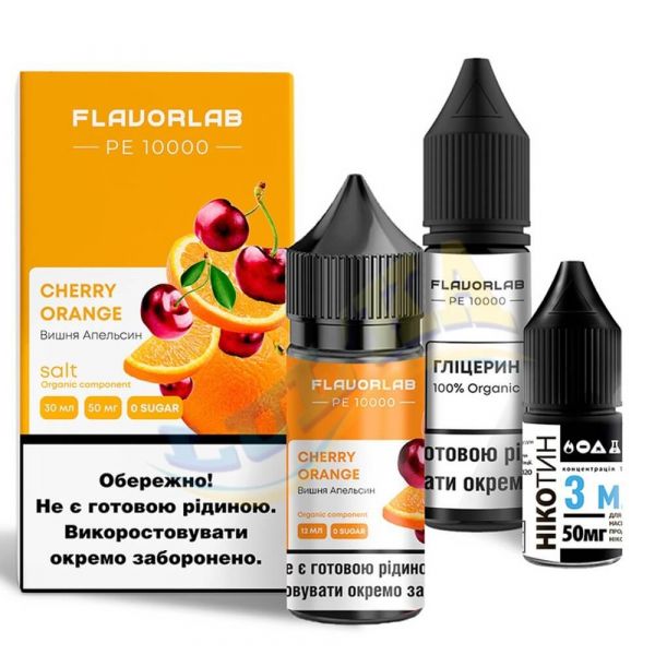 FlavorLab PE 10000 Cherry Orange 30мл 50mg Salt FlavorLab PE 10000 Cherry Orange 30мл 50mg Salt