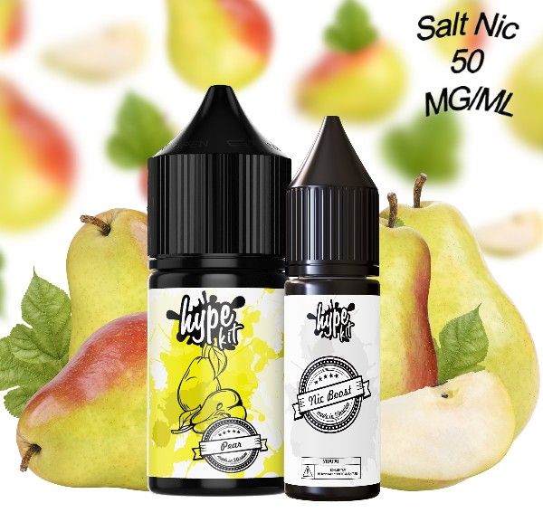 Набір Hype Pear Salt (50мг/мл) 30мл. Набір Hype Pear Salt (50мг/мл) 30мл.