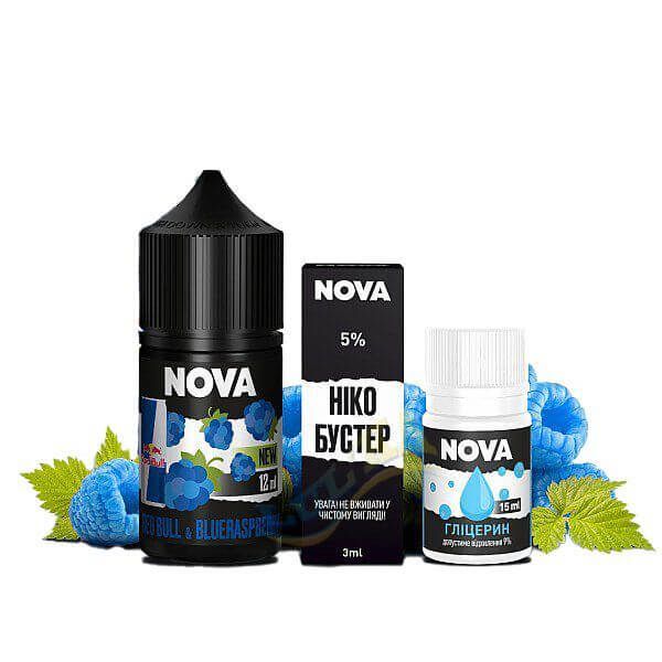 Набор Nova Salt Bull Energy Blue Raspberry (50 мг/мл) 30 мл. Набор Nova Salt Bull Energy Blue Raspberry (50 мг/мл) 30 мл.