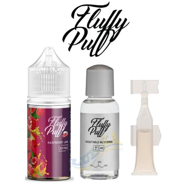 Набір Fluffy Puff Salt Raspberry Jam 30 мл. Набір Fluffy Puff Salt Raspberry Jam 30 мл.