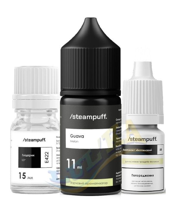 Набор Steampuff Salt Guava Melon 30 мл. Набор Steampuff Salt Guava Melon 30 мл.