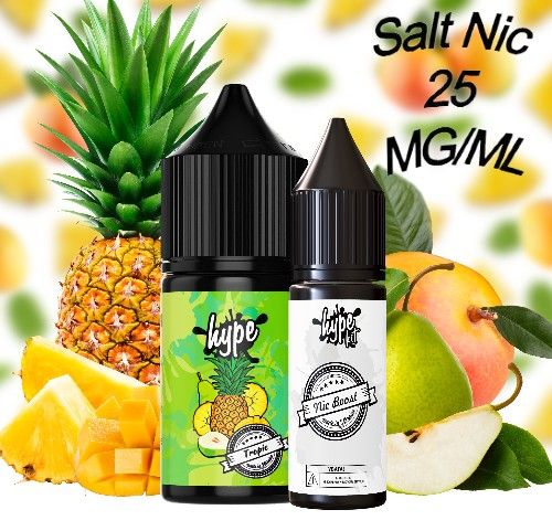 Набір Hype Tropic Salt (25 мг/мл) 30 мл. Набір Hype Tropic Salt (25 мг/мл) 30 мл.