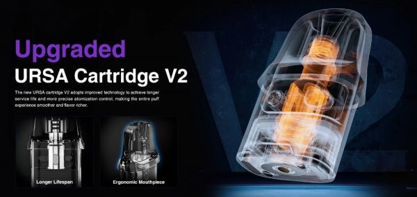 Картридж Lost Vape Ursa Cartridge V2 (0.8 ohm) Картридж Lost Vape Ursa Cartridge V2 (0.8 ohm)