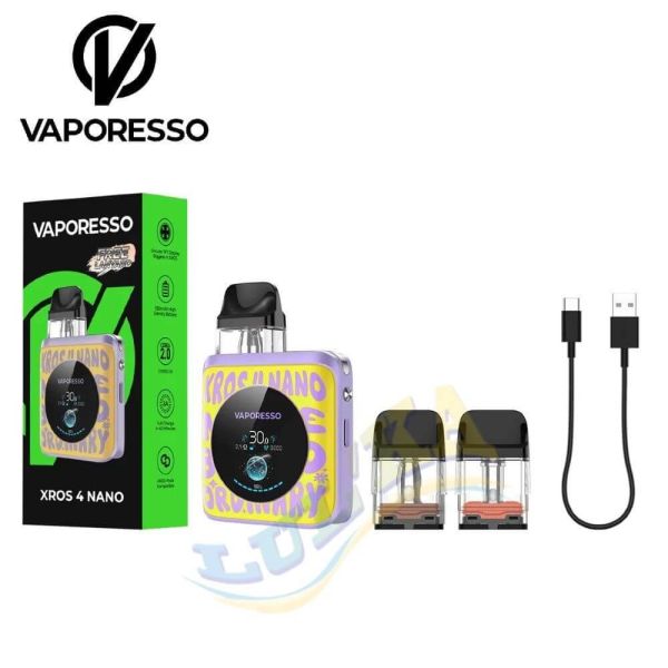 Vaporesso XROS 4 Nano Kit 1350mAh (Race Track) Vaporesso XROS 4 Nano Kit 1350mAh (Race Track)
