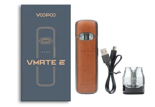 Voopoo VMATE E Pod Kit 1200mAh (Classic Brown) Voopoo VMATE E Pod Kit 1200mAh (Classic Brown)