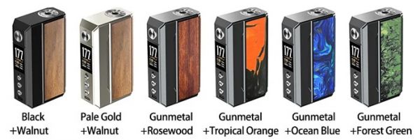 Voopoo Drag 4 177W Box Mod (Gunmetal Rosewood) Voopoo Drag 4 177W Box Mod (Gunmetal Rosewood)