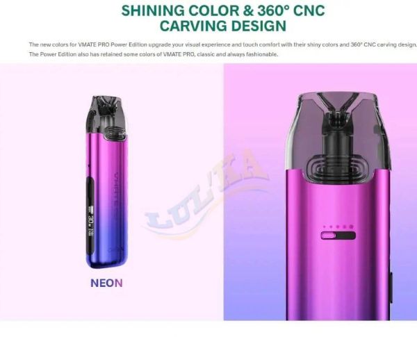 Voopoo Vmate Pro Power Edition Kit 900mAh (Neon) Voopoo Vmate Pro Power Edition Kit 900mAh (Neon)