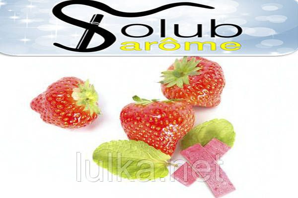 Ароматизатор Solubarome Strawberry chewing gum (полунична жуйка) 5 мл. Ароматизатор Solubarome Strawberry chewing gum (полунична жуйка) 5 мл.