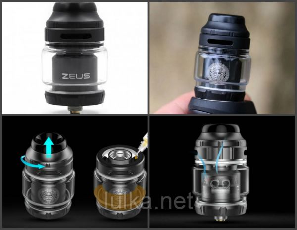 GeekVape Zeus X RTA (черный) GeekVape Zeus X RTA (черный)