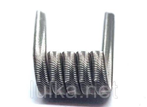 Alien Clapton coil (A1) 0.3x3+n80/0.12 Ø 3 mm Alien Clapton coil (A1) 0.3x3+n80/0.12 Ø 3 mm