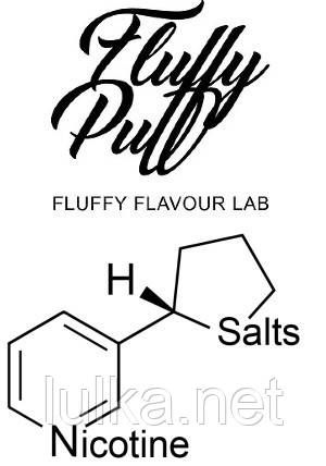 Нікобустер Fluffy Puff Salt 500мг/мл. 1,5мл. Нікобустер Fluffy Puff Salt 500мг/мл. 1,5мл.