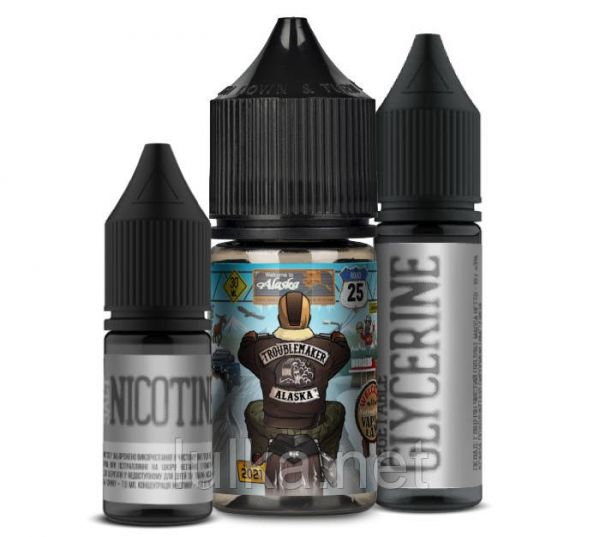 Набор Troublemaker SALT Alaska 50 мг/мл 30 мл. Набор Troublemaker SALT Alaska 50 мг/мл 30 мл.