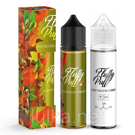 Набір Fluffy Puff Pistachio & Tobacco 60мл Organiс Набір Fluffy Puff Pistachio & Tobacco 60мл Organiс