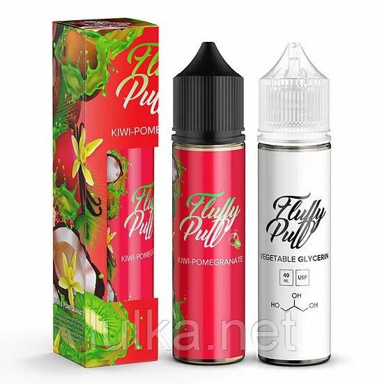 Набір Fluffy Puff Kiwi Pomegranate 60мл Organiс Набір Fluffy Puff Kiwi Pomegranate 60мл Organiс