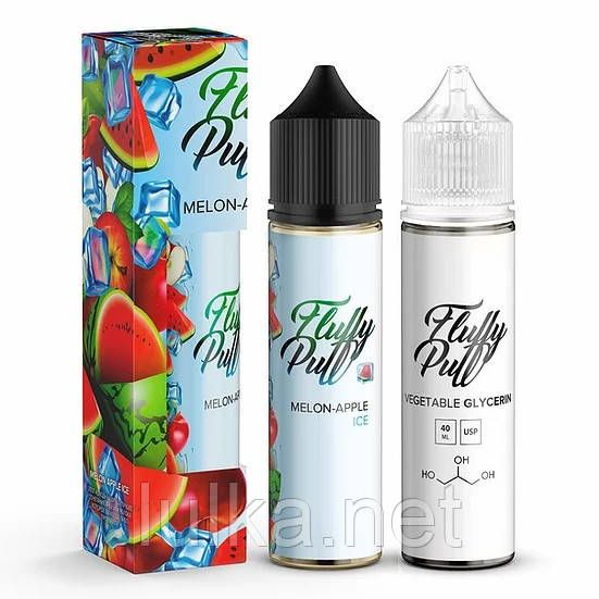 Набір Fluffy Puff Melon Apple Ice 60мл Organic Набір Fluffy Puff Melon Apple Ice 60мл Organic