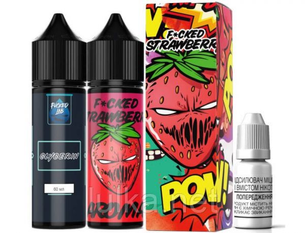 Набір Fucked Strawberry 60мл Organic Набір Fucked Strawberry 60мл Organic
