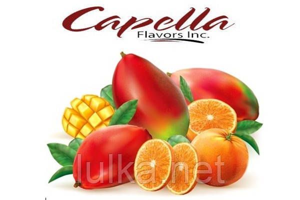 Ароматизатор Capella Orange Mango with Stevia (Апельсин, манго зі стевією) 5 мл. Ароматизатор Capella Orange Mango with Stevia (Апельсин, манго зі стевією) 5 мл.