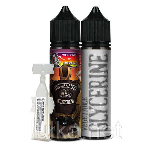 Набір для самозамісу рідини Troublemaker Nevada 60 мл. Набір для самозамісу рідини Troublemaker Nevada 60 мл.