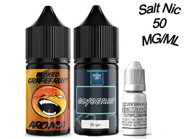 Набір Salt Fucked Grapefruit 50 мг/мл 30 мл. Набір Salt Fucked Grapefruit 50 мг/мл 30 мл.