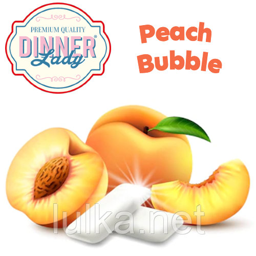 Ароматизатор Dinner Lady Peach Bubble 5мл.