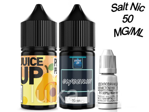 Набір Salt Juice Up Pear Peach 50 мг/мл 30 мл. Набір Salt Juice Up Pear Peach 50 мг/мл 30 мл.