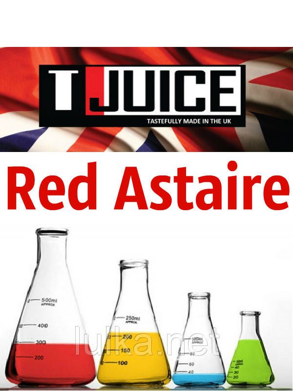 Набір T-Juice Red Astaire 70/30 Oganic 100 мл Набір T-Juice Red Astaire 70/30 Oganic 100 мл
