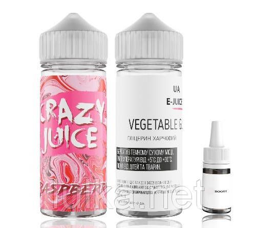 Набір Rasberry - Crazy Juice Organiс 120мл. Набір Rasberry - Crazy Juice Organiс 120мл.