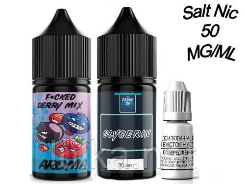 Набір Salt Fucked Berry Mix 50 мг/мл 30 мл. Набір Salt Fucked Berry Mix 50 мг/мл 30 мл.