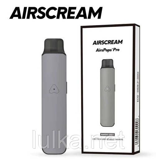 Airscream AirsPops Pro Pod Kit 700mAh (Nardo Grey) Airscream AirsPops Pro Pod Kit 700mAh (Nardo Grey)