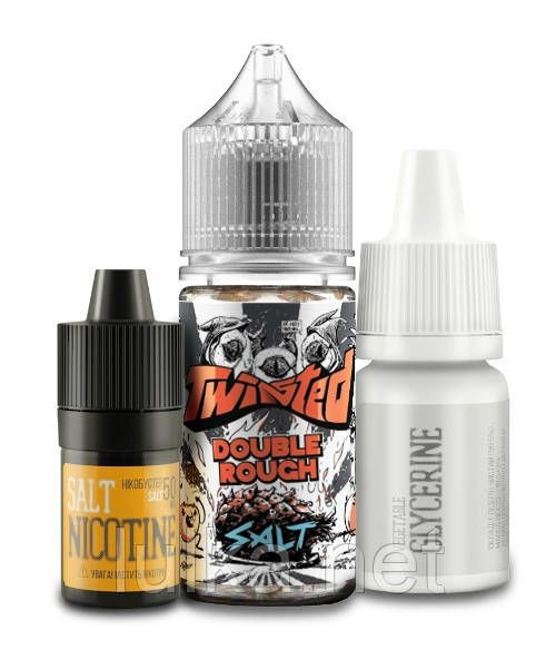 Набір Twisted Salt Double Rough 50мг/мл 30мл. Набір Twisted Salt Double Rough 50мг/мл 30мл.