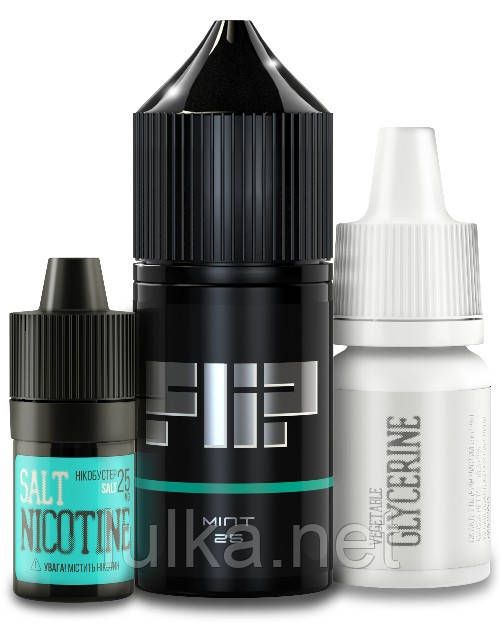 Набір Flip Salt Mint 25 мг/мл 30 мл. Набір Flip Salt Mint 25 мг/мл 30 мл.