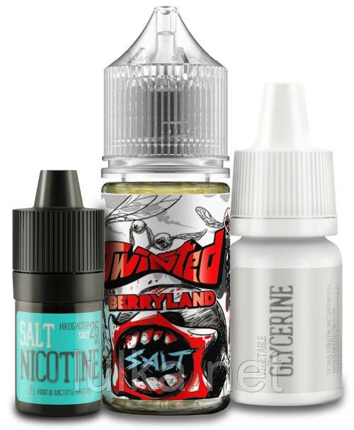 Набір Twisted Salt Berryland 25мг/мл 30мл. Набір Twisted Salt Berryland 25мг/мл 30мл.