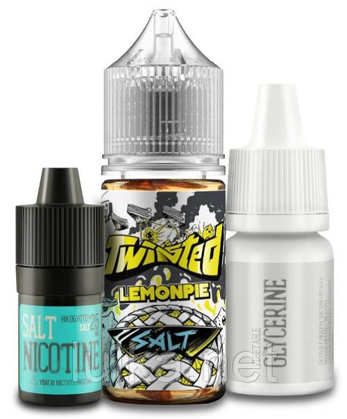 Набір Twisted Salt Lemonpie 25мг/мл 30мл. Набір Twisted Salt Lemonpie 25мг/мл 30мл.