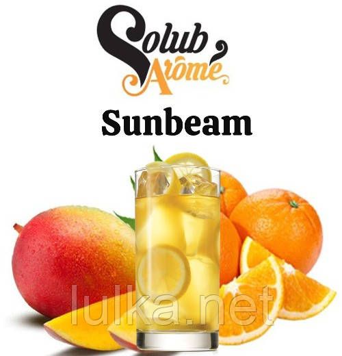 Ароматизатор Solubarome Sunbeam (Лимонад з манго та апельсином) 5 мл. Ароматизатор Solubarome Sunbeam (Лимонад з манго та апельсином) 5 мл.