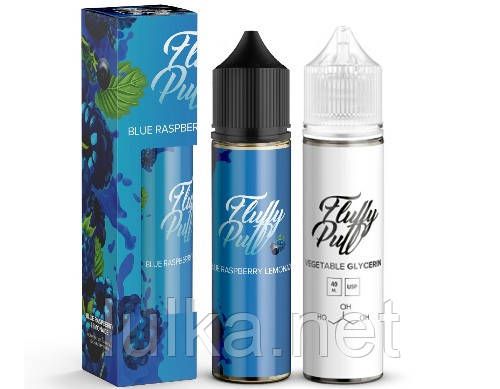 Набір Fluffy Puff Blue Raspberry Lemonade 60мл Organiс Набір Fluffy Puff Blue Raspberry Lemonade 60мл Organiс
