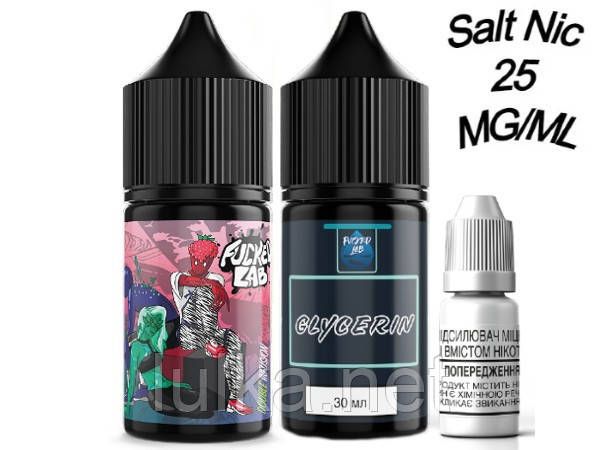 Набір Salt Fucked Berry Mint 25 мг/мл 30 мл. Набір Salt Fucked Berry Mint 25 мг/мл 30 мл.