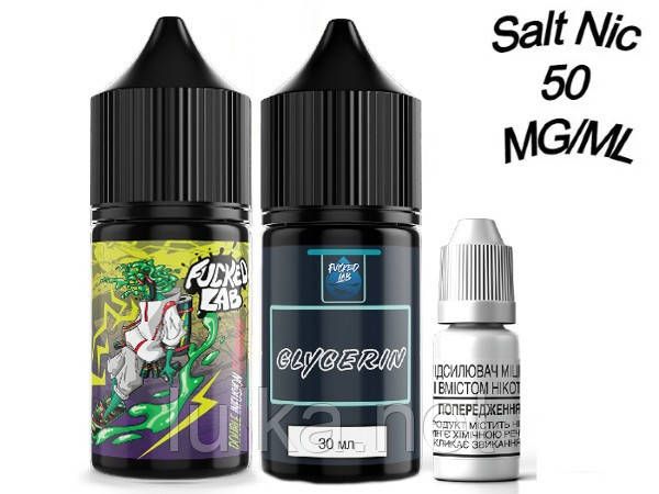 Набір Salt Fucked Green Energy 50 мг/мл 30 мл. Набір Salt Fucked Green Energy 50 мг/мл 30 мл.