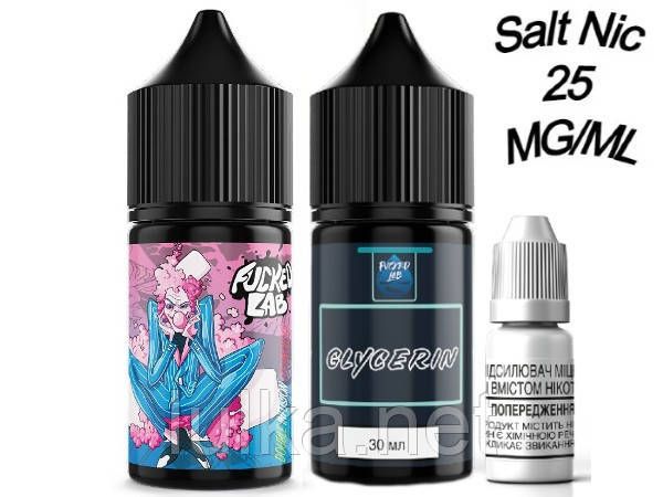 Набір Salt Fucked Bubblegum 25 мг/мл 30 мл. Набір Salt Fucked Bubblegum 25 мг/мл 30 мл.