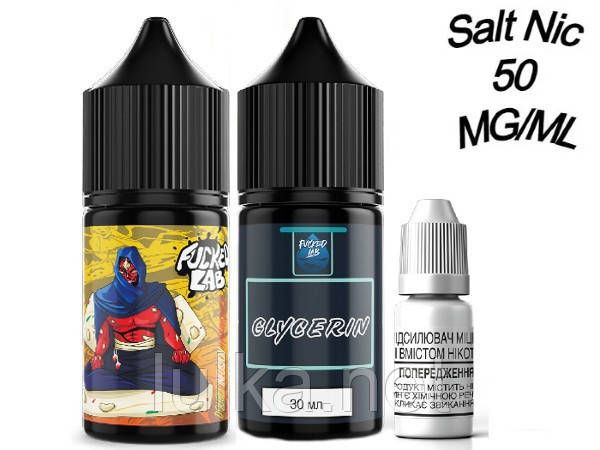 Набір Salt Fucked Sherbet 50 мг/мл 30 мл. Набір Salt Fucked Sherbet 50 мг/мл 30 мл.