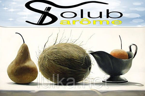 Ароматизатор Solubarome Morning Pear (Груша з кокосом) 5 мл. Ароматизатор Solubarome Morning Pear (Груша з кокосом) 5 мл.