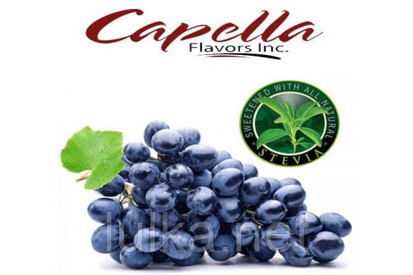 Ароматизатор Capella Concord Grape with Stevia (Виноград зі стевією) 5 мл. Ароматизатор Capella Concord Grape with Stevia (Виноград зі стевією) 5 мл.