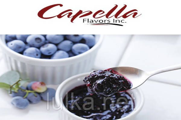 Ароматизатор Capella Blueberry jam (Чорничний джем) 5 мл. Ароматизатор Capella Blueberry jam (Чорничний джем) 5 мл.