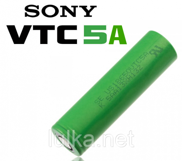 Sony VTC5A 2600 mAh (35A) Sony VTC5A 2600 mAh (35A)