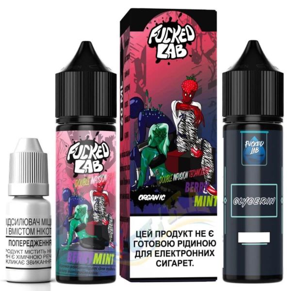 Набір Fucked Berry Mint 60мл Organic Набір Fucked Berry Mint 60мл Organic