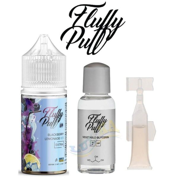 Набір Fluffy Puff Salt Blackberry Lemonade Ice 30 мл. Набір Fluffy Puff Salt Blackberry Lemonade Ice 30 мл.