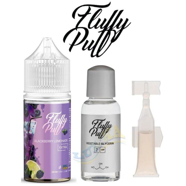 Набір Fluffy Puff Salt Blackberry Lemonade 30 мл. Набір Fluffy Puff Salt Blackberry Lemonade 30 мл.